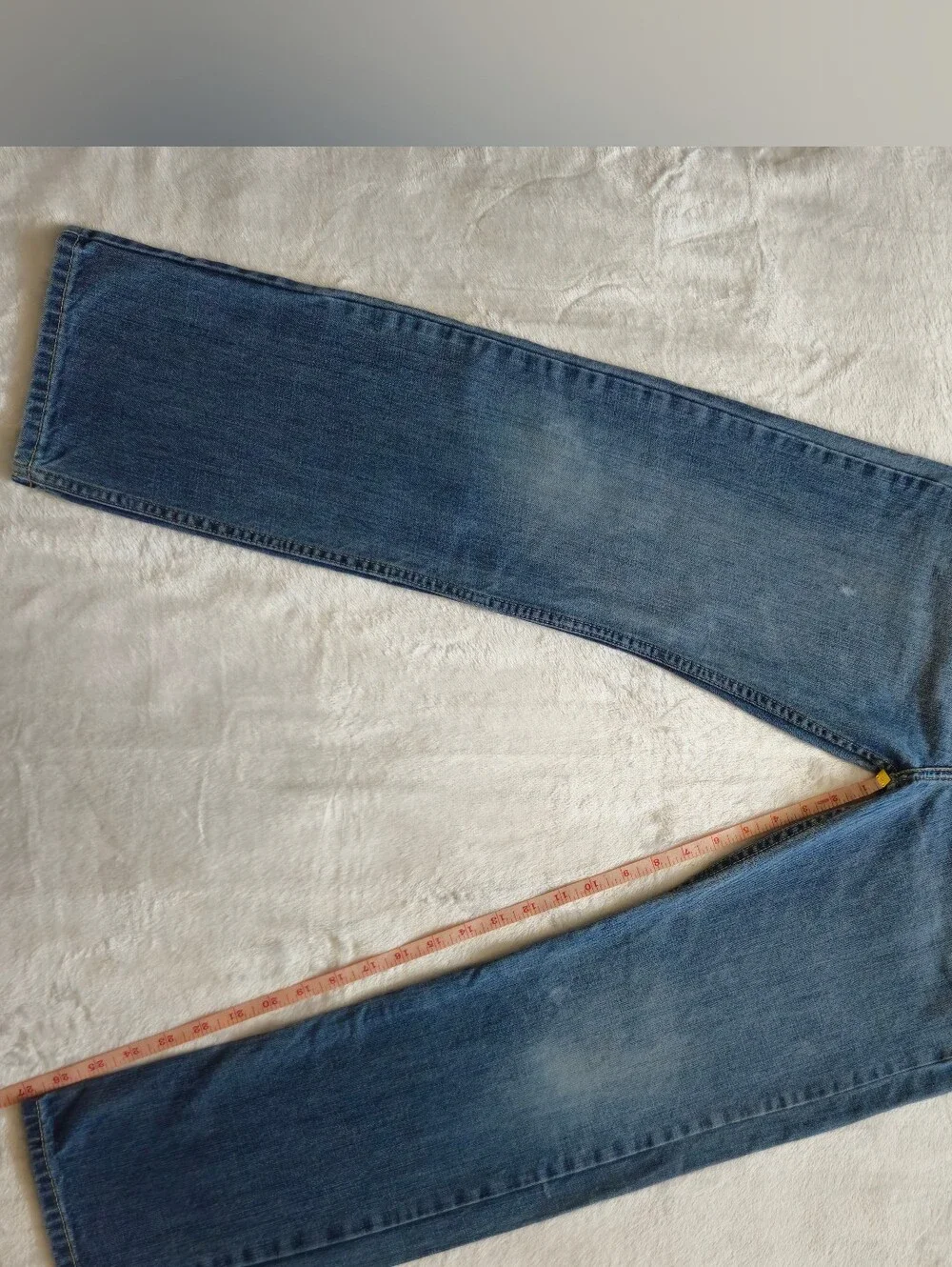 Levi's 514 Straight Blue Denim Jeans Mens 28 X 28 / Boys 16 Reg